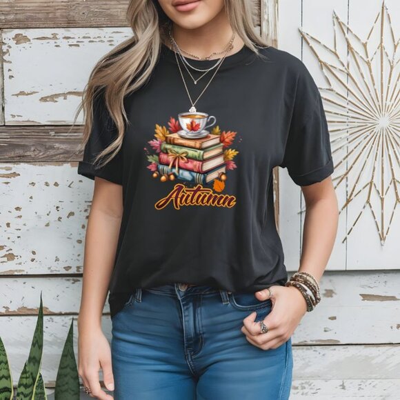 ๐ Youth Unisex Fall Vibes Tee ๐ - Picture 6 of 9